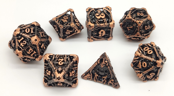 Schludne ostre krawędzie Mini RPG Dice DND ręcznie rzeźbione trwałe dla Savage World