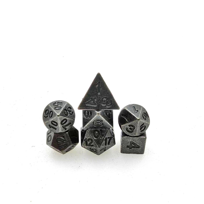 GST Mini PRG Dice Polyhedral Small RPG Role Metal Custom Dla DND