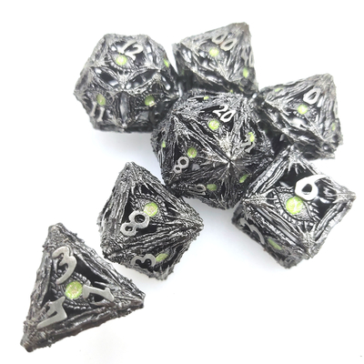 Ręcznie szlifowane, precyzyjne, odporne na zużycie, praktyczne, uniwersalne kości RPG DND
