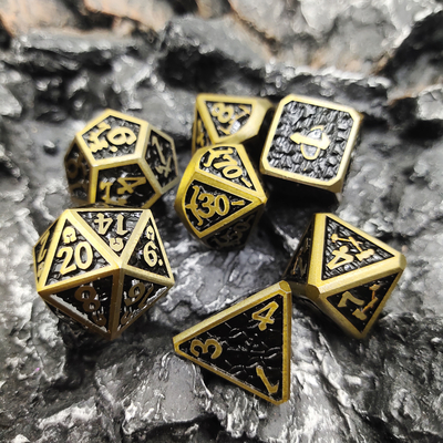 Dungeons and Dragons RPG Dice chip High Temperature Metal do gry rodzinnej