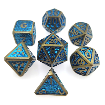 Dla Dungeon And Dragon Made Dice Sets pokemon card Metal Dice Polyhedral