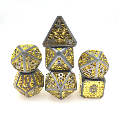 Karta Pokemon Hurtownia Glow Polyhedral Black chip Dice Sets Polyhedral