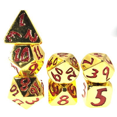Karta tarota nalewanie odpowiednie GST uniwersalne mini kości RPG bezwonny Mini wielościenny luksus