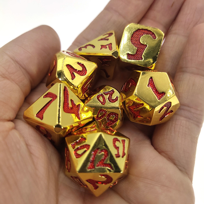 Karta tarota nalewanie odpowiednie GST uniwersalne mini kości RPG bezwonny Mini wielościenny luksus