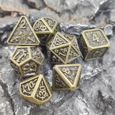 Kości RPG Trwałe Dnd Wielościenne Nietoksyczne Miniaturowe Solidne Schludne Ostre Krawędzie