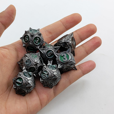 Retro Kopro Meteor Hammer Metal Dice Dragon And Dungeon DND RPG D20