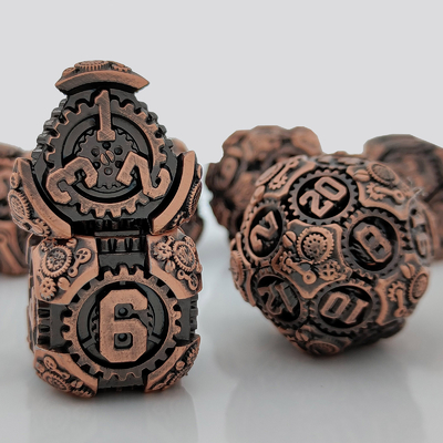 Metal Gear Dice Set DND Dungeons And Dragons TRPG Tabela D6