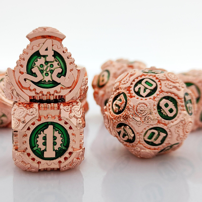 Metal Gear Dice Set DND Dungeons And Dragons TRPG Tabela D6