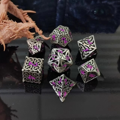 Związane z Hollow DND RPG Metal Dice Dragon And Underground City Game
