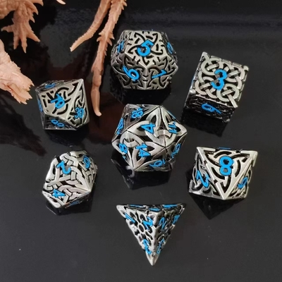 Związane z Hollow DND RPG Metal Dice Dragon And Underground City Game
