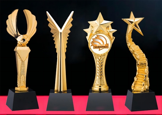 Styl medali Trophy z żywicy Złote lub srebrne