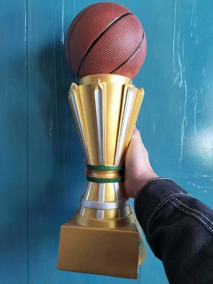 Zawody sportowe Trophy z żywicą z logo
