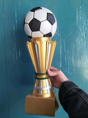 Zawody sportowe Trophy z żywicą z logo