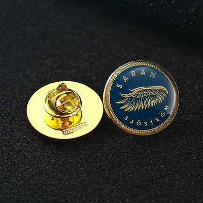 Złota odznaka metalowa 2,5 cm 2,8 cm 3 cm metalowa broszka