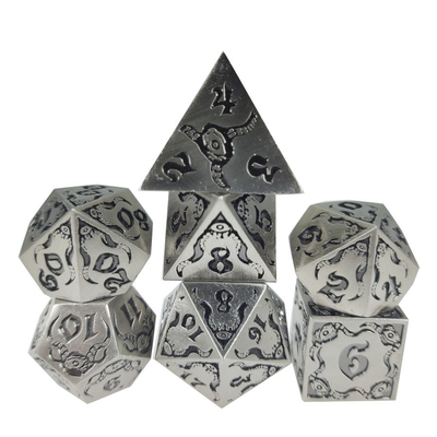 Devil's Eye - metal multifaceted dice set TRPG COC