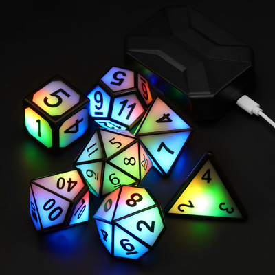 Ultra Long Standby LED Zestaw kostek Dragon And Dungeon