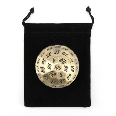Kolorowy Solid 100D Metal Dice Set Dungeon and Dragon DND # RPG # COC