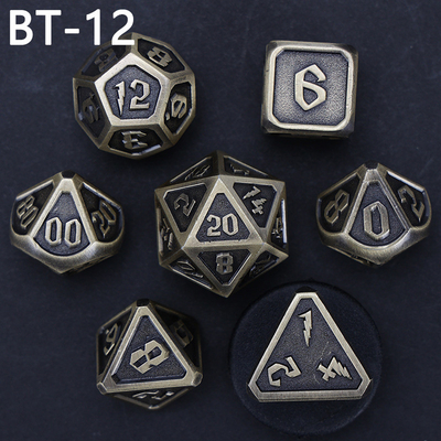 Niestandardowe metałowe i plastikowe kostki D20 gra D &amp; D wielościana DND kostki RPG kostki