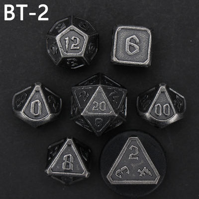 Niestandardowe metałowe i plastikowe kostki D20 gra D &amp; D wielościana DND kostki RPG kostki