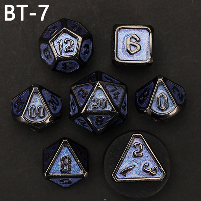 Niestandardowe metałowe i plastikowe kostki D20 gra D &amp; D wielościana DND kostki RPG kostki