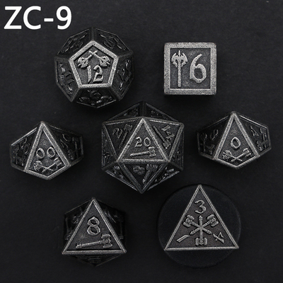 Dostosowywalny zestaw kości wielościennych gra w gry kości RPG Dungeon and Dragon zestaw kości gra planszowa