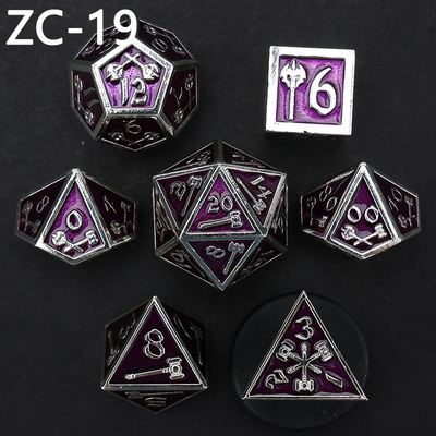 Dostosowywalny zestaw kości wielościennych gra w gry kości RPG Dungeon and Dragon zestaw kości gra planszowa