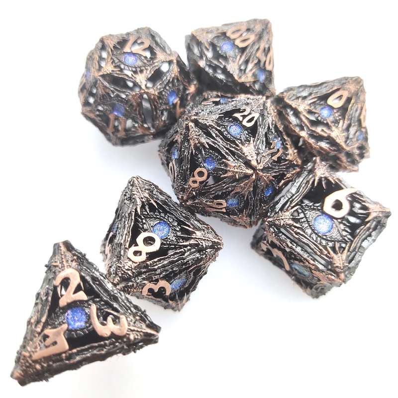 Nietoksyczne unikalne polerowanie żywicą o ostrych krawędziach do kości Savage World Mini RPG