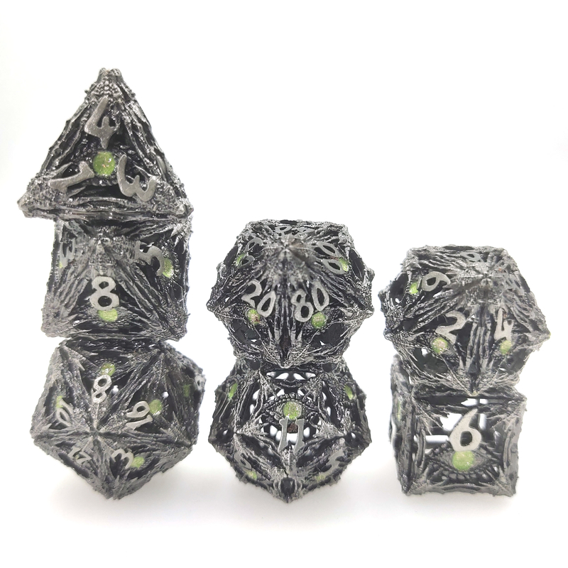 Kości Odporna na zużycie żywica przenośna do gry Shadow Run Dungeons and Dragons RPG