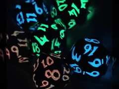 Zestaw fantazyjnych kości metalowych Kości wielościenne Lekkie kości Dcc o ostrych krawędziach