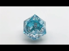 Lipos płynący piasek żywicy kostki DND smok i lochu COC