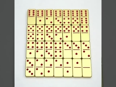 Metalowe kości wielościenne